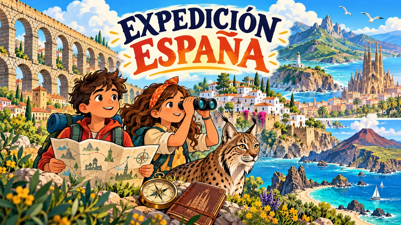 Ilustración de Expedición España