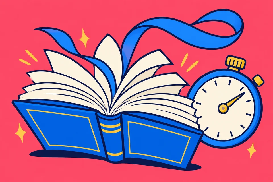 Ilustración de Velocidad lectora